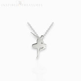 Sterling Silver Ballerina Pirouette - Pendant